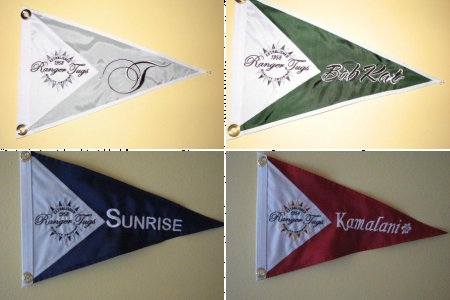 New Burgees for Ranger Tugs