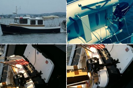 Weaver Davit and Motor Mount