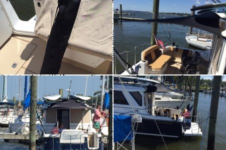 T Top Shade Kit on Cutwater 26