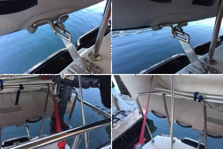 Dinghy Davits/Straps