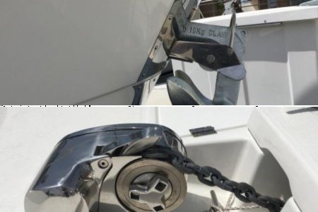 New Lewmar 10 on Cutwater 28 LE