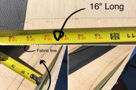 R23 V-BERTH CUSHION MOD