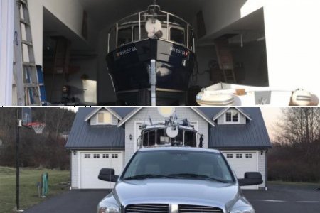 Custom Boat Garage for Seaquel