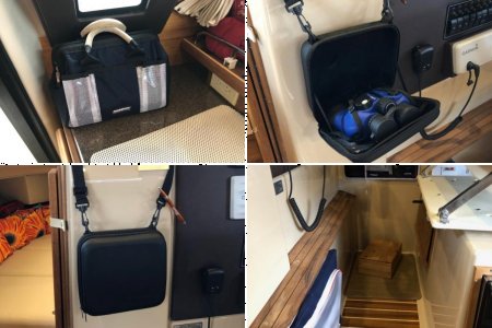 Fans, RobShip bags/folders and Fire Extinguishers