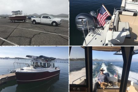 Trailer Boat: Lake Pleasant