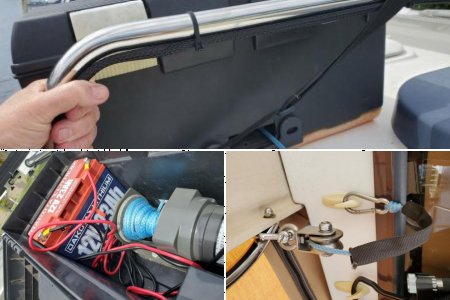 Winch install