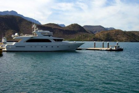 Guess which boat gets more attention