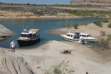 three boats