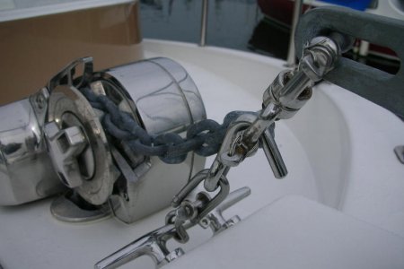 Rocna 10 on Lobo tiedown