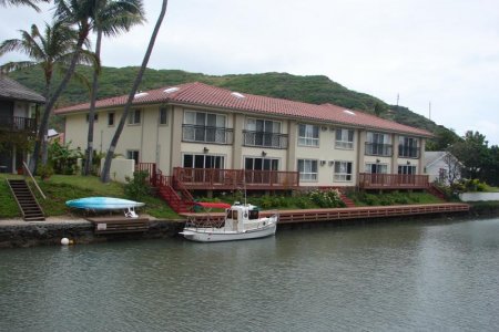 Media 'From the other side of the canal' in album 'Kolo Iki's new home in Hawaii Kai'