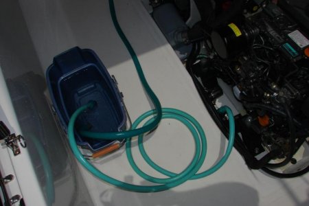 Fresh water flush