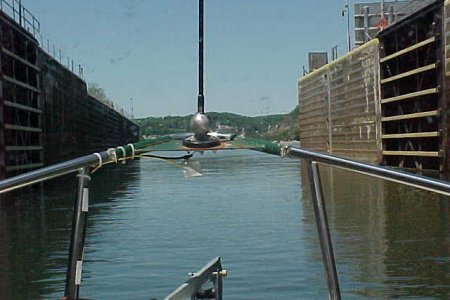Heading out Lock 2
