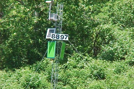 Mile marker on Ohio