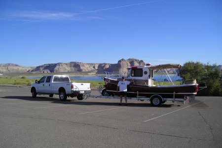 Ready to launch, Lake Powell, Summer 07