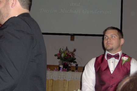 Grandson Jason, best man