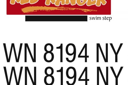 red ranger graphic, reg #s