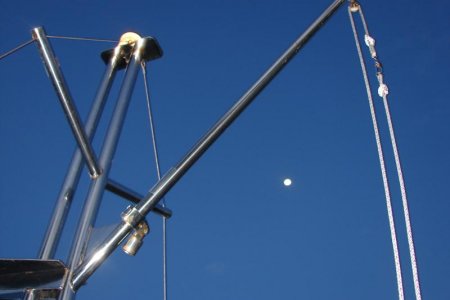 Morning moon