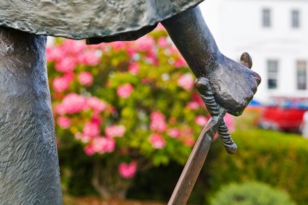 Statue in Poulsbo, WA