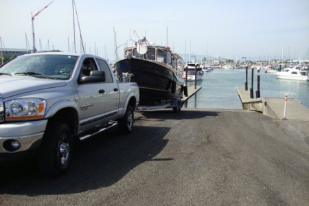 17 May: At the launch ramp