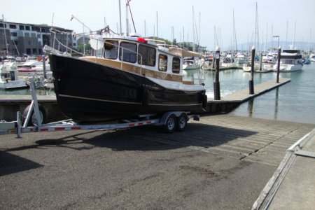 17 May: At the launch ramp