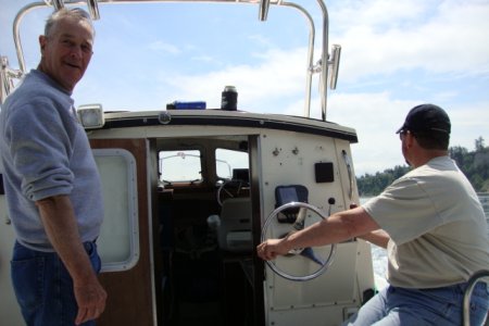 SUSAN E at Port Townsend with Joe & Tom