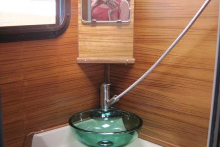 Sink in head
