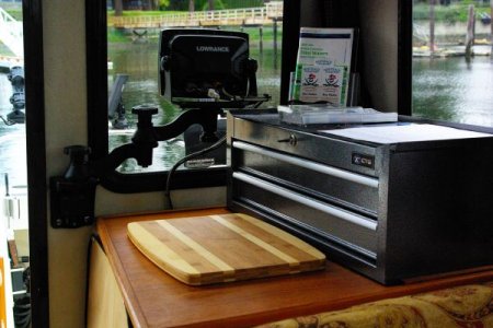 Fish Gear Tying Station -a
