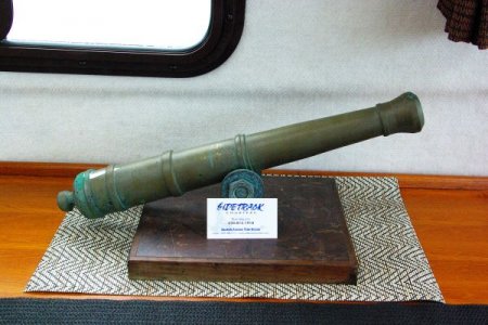 Sidetrack 18 inch Brass Cannon -a