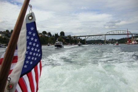 9-11 Bremerton: Tugs making waves for the camera