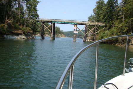 British Columbia - leaving Bedwell Harbor & Heading toward Port Browning
