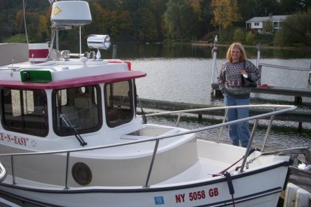 Boat  on Lake Otsego  Cooperstown N.Y.