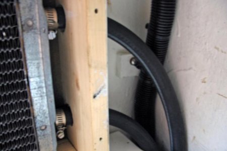 The Hose Routing into the Locker