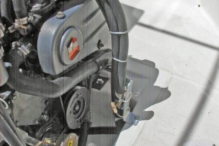The Hose Routing To the Engine