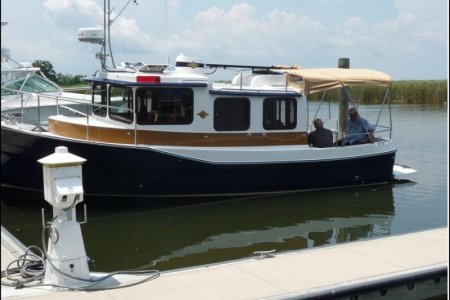 Dealer & Dale finished bimini then rested