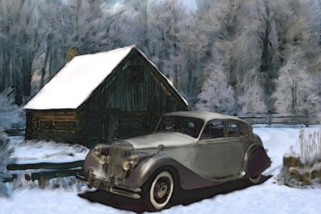 Xmas car