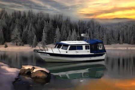 let's welcome C-Dory 25, "Wild Blue"