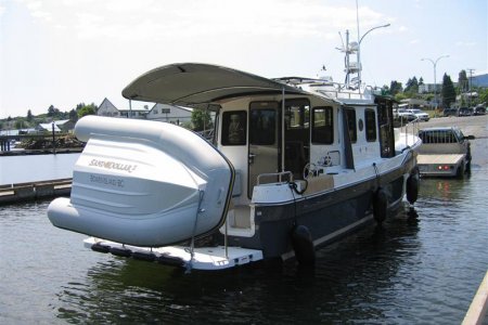 Launching - float off the trailer