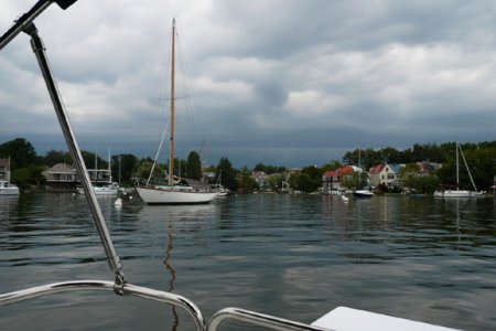 Storm clouds at Spa Creek, Annapolis