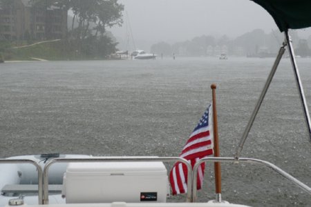 Downpour at Spa Creek, Annapolis