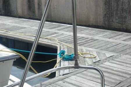Bimini Support Pole