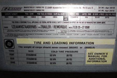 Trailer Specs #1