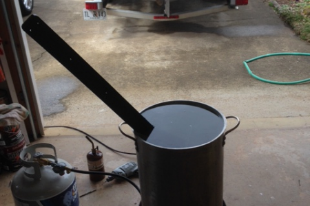 Gunwale bevel prep