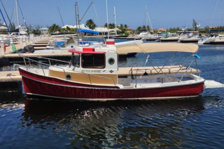 Epilogue dockside in Grand Cayman