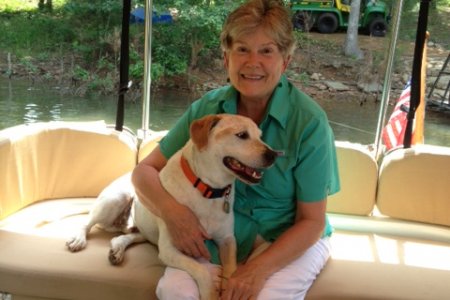 Maudie and Nick on Reflections