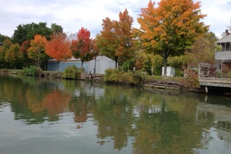 early fall on the Erie Canal