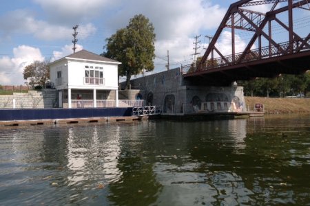 mural on the Erie