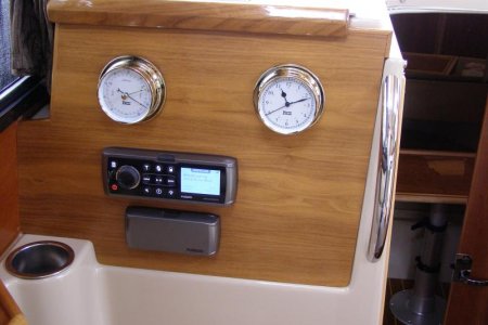 clock and barometer added