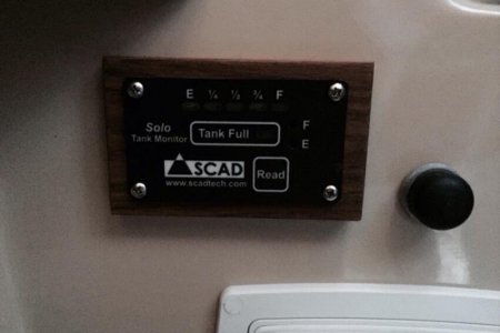 SCAD Black water holding tank monitor.