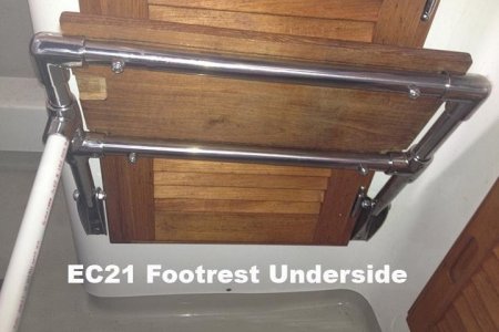 EC21 Footrest Underside