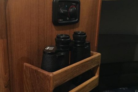 Binoculars rack